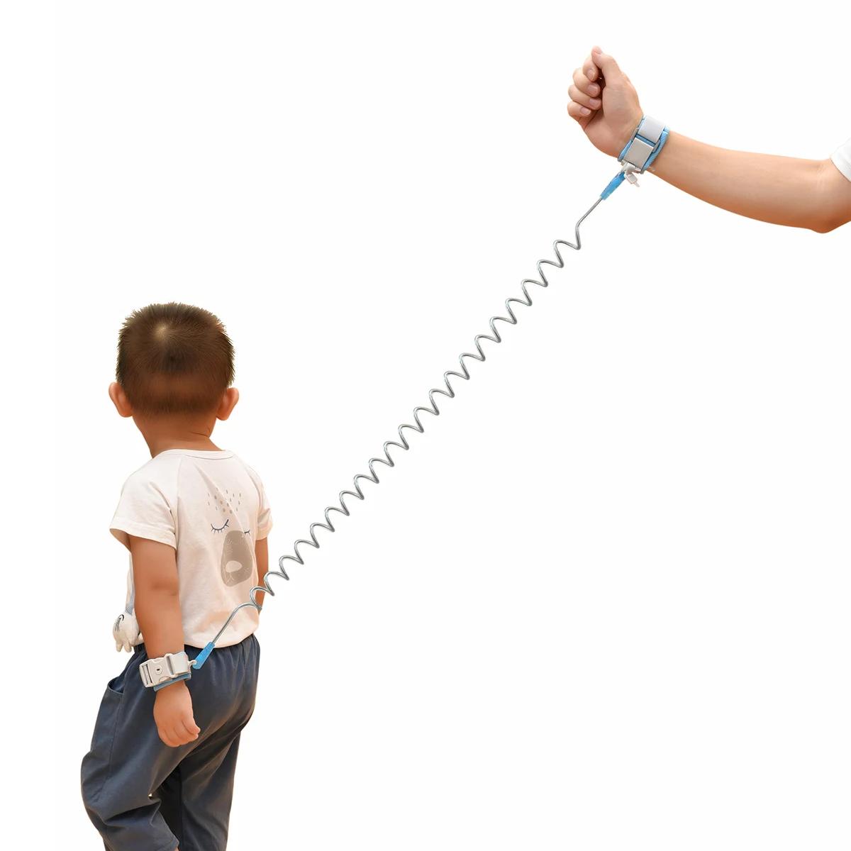 Harnais de sécurité pour enfants, laisse Anti-perte, lien de poignet réglable, corde de Traction, ce