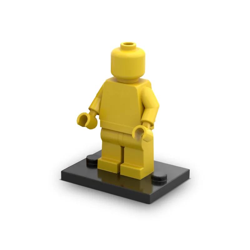 Support de figurines de ville, 50 pièces, blocs de construction MOC à monter soi-même, accessoires,