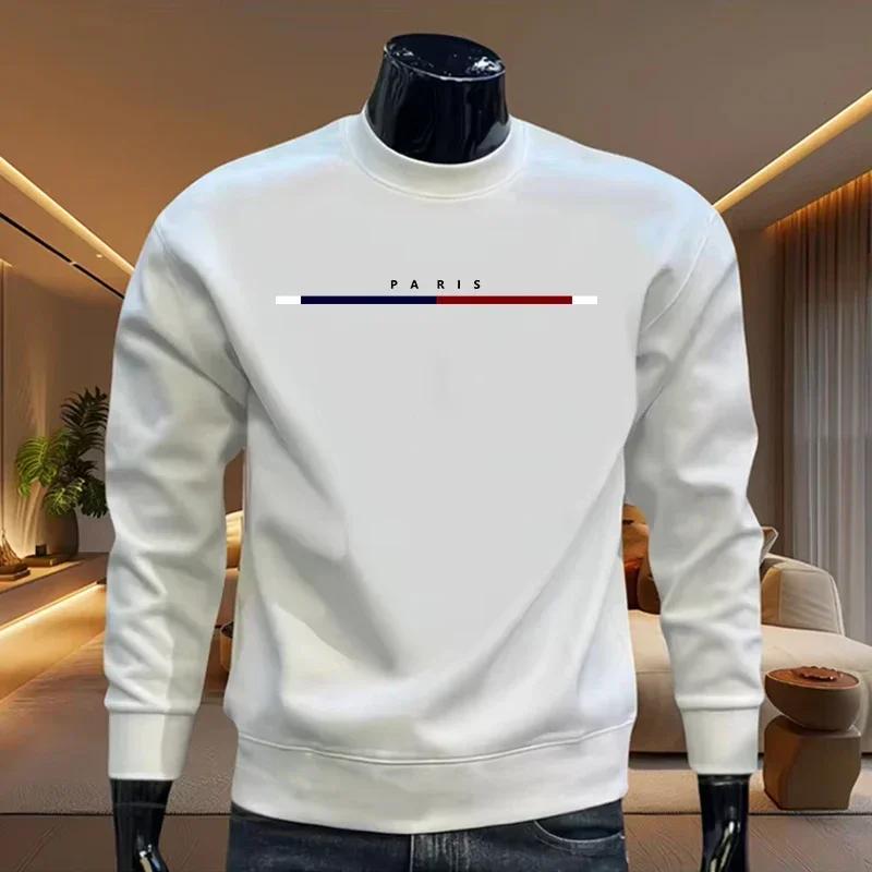 Offres spéciales automne hiver hommes sweats imprimer col rond haute qualité décontracté homme popul