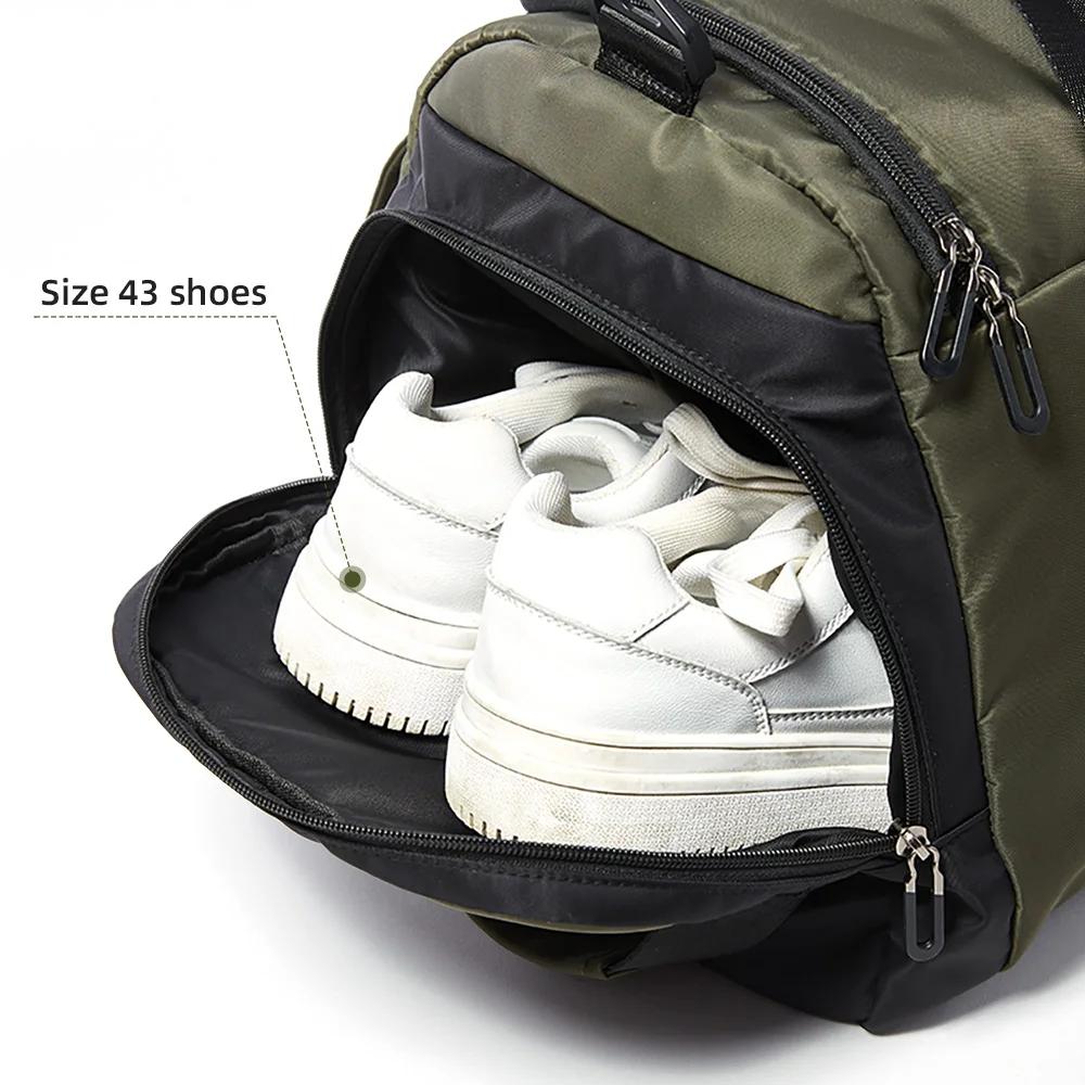 MOYYI grand sac à dos de sport sac polochon de voyage sac à main d'entraînement de Fitness sacs de Y
