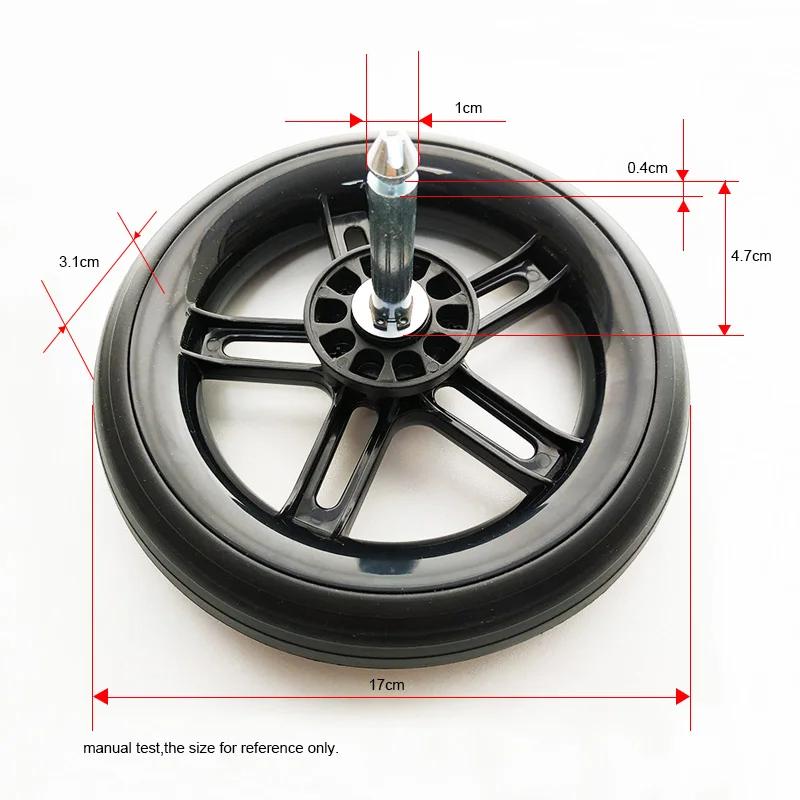 Seulement roue avant ou arrière Melio 17CM pour accessoires de Buggy Cybex Melio série 2/3/Carbon/Pr