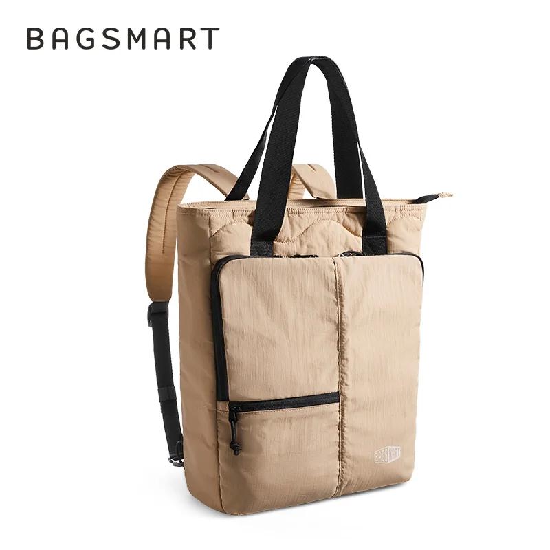 BAGSMART – sac à dos d'école pour ordinateur portable 15.6 pouces, sac à main étanche pour femmes, f