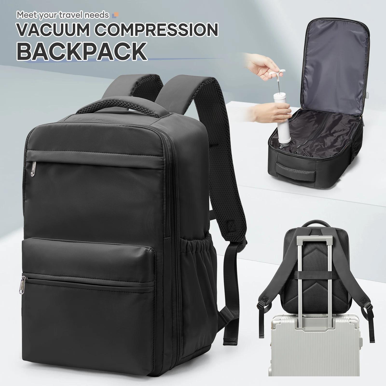 Compression sous vide pour sac à dos avec pompe manuelle, sac à dos de voyage approuvé Ryanair 40x30