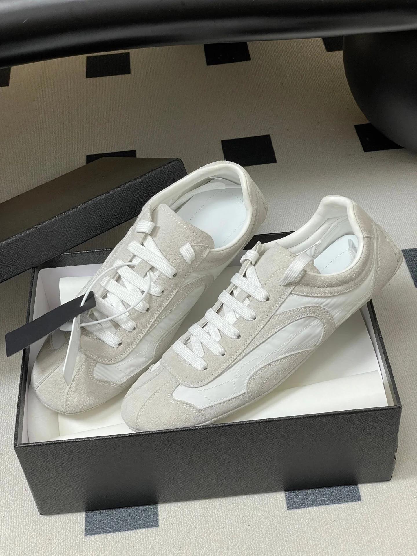 Baskets décontractées de luxe pour femmes, chaussures de ville, chaussures de randonnée en nylon et
