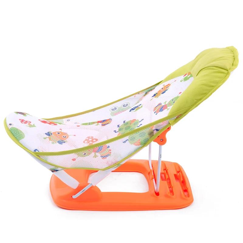 Siège de baigneur d'été de luxe pour bébé, confortable et pliable, chaise à bascule, baignoire pour