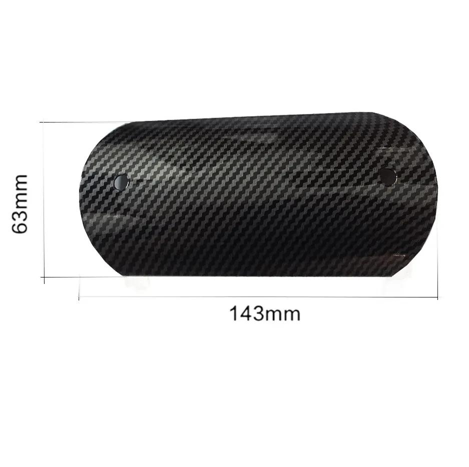 Tuyau d'échappement universel pour Moto, Style Fiber de carbone, couvercle de bouclier thermique, pr