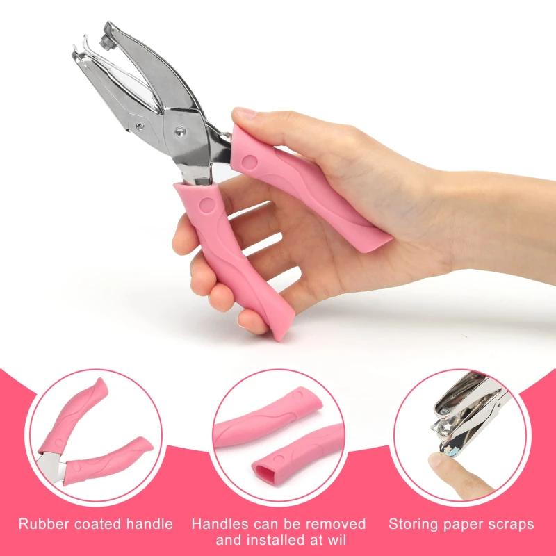Perforateur à trou unique mignon pour Scrapbooking, papier pour vêtements, étoile, cœur, cercle, bri
