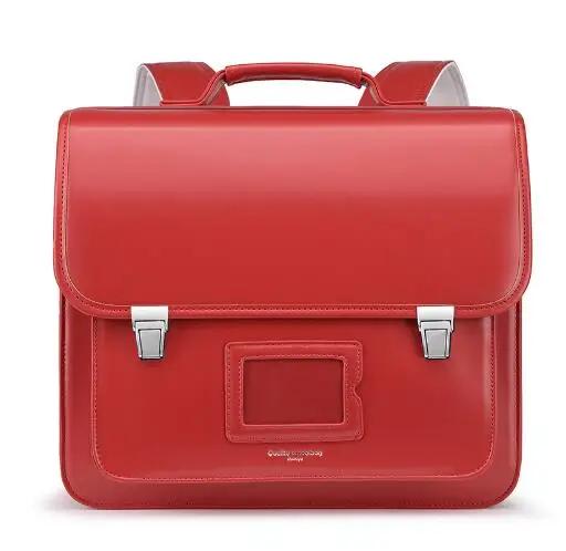 Sac à Dos d'École Primaire Japonais en PU Orth4WD SR pour Enfant, Cartable pour Fille et Garçon de l