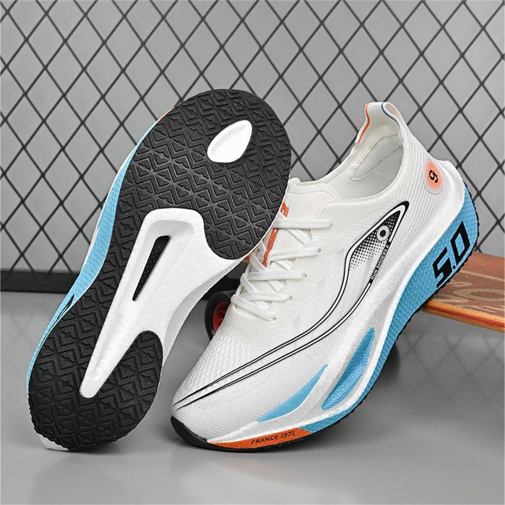 Chaussures de course pour hommes, spécialité sportive, plaque en carbone, marathon, respirantes, lég