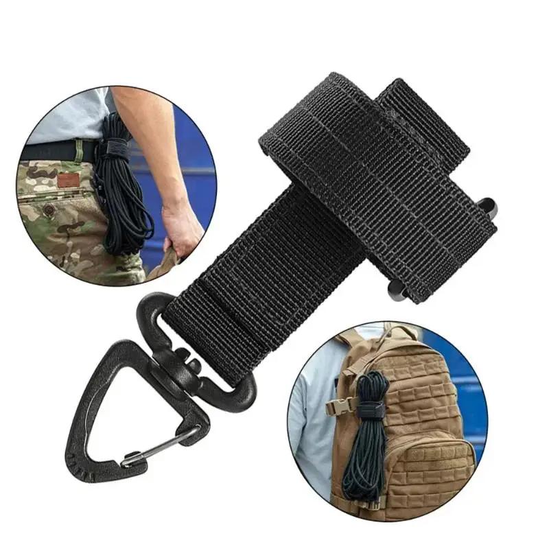Gants tactiques polyvalents, boucle, crochet, ventilateur militaire, corde d'escalade en plein air,