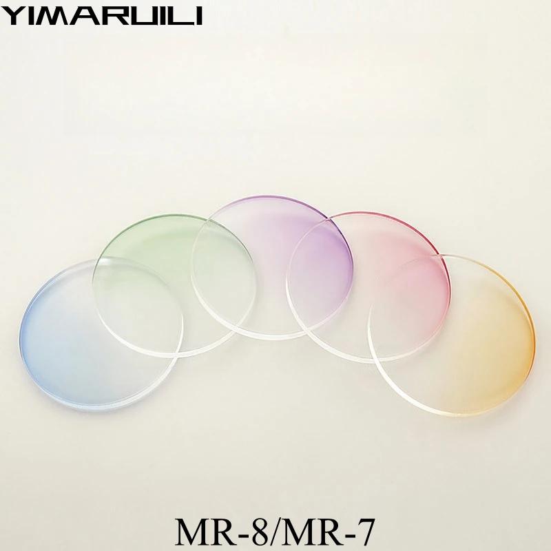 YIMARUILI 1.61-Lentilles Optiques MR-8/MR-7, Haute Définition, Anti-rayures, Anti-ZE, Document Dégra
