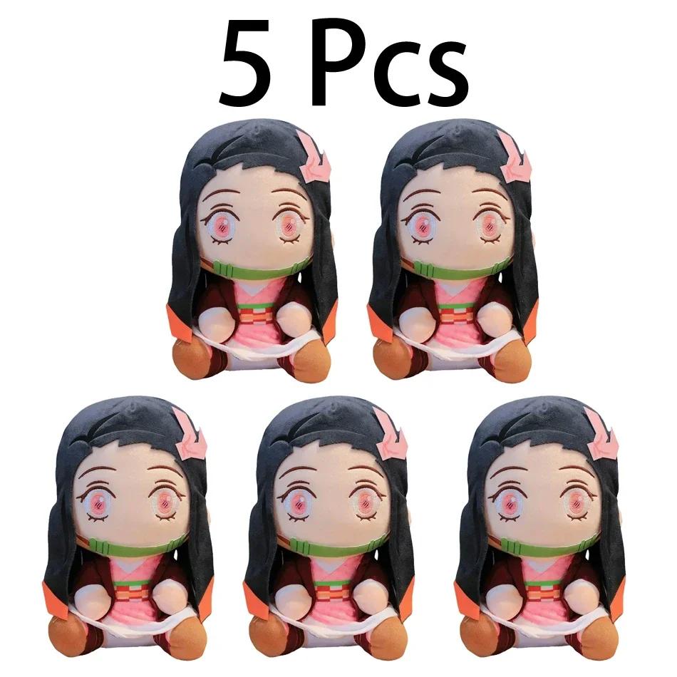 @ 20cm chaud japon démon Slayer poupées en peluche belle Anime Kimetsu No Yaiba Kamado Tanjirou Nezu