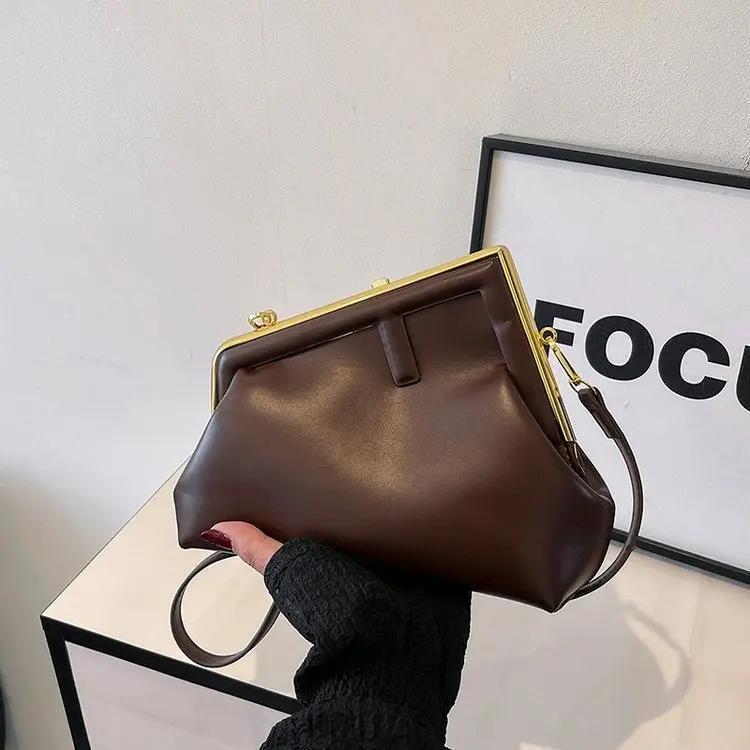 Sac fourre-tout haut de gamme pour femme, nouvelle collection 2026, sac à bandoulière de luxe grande
