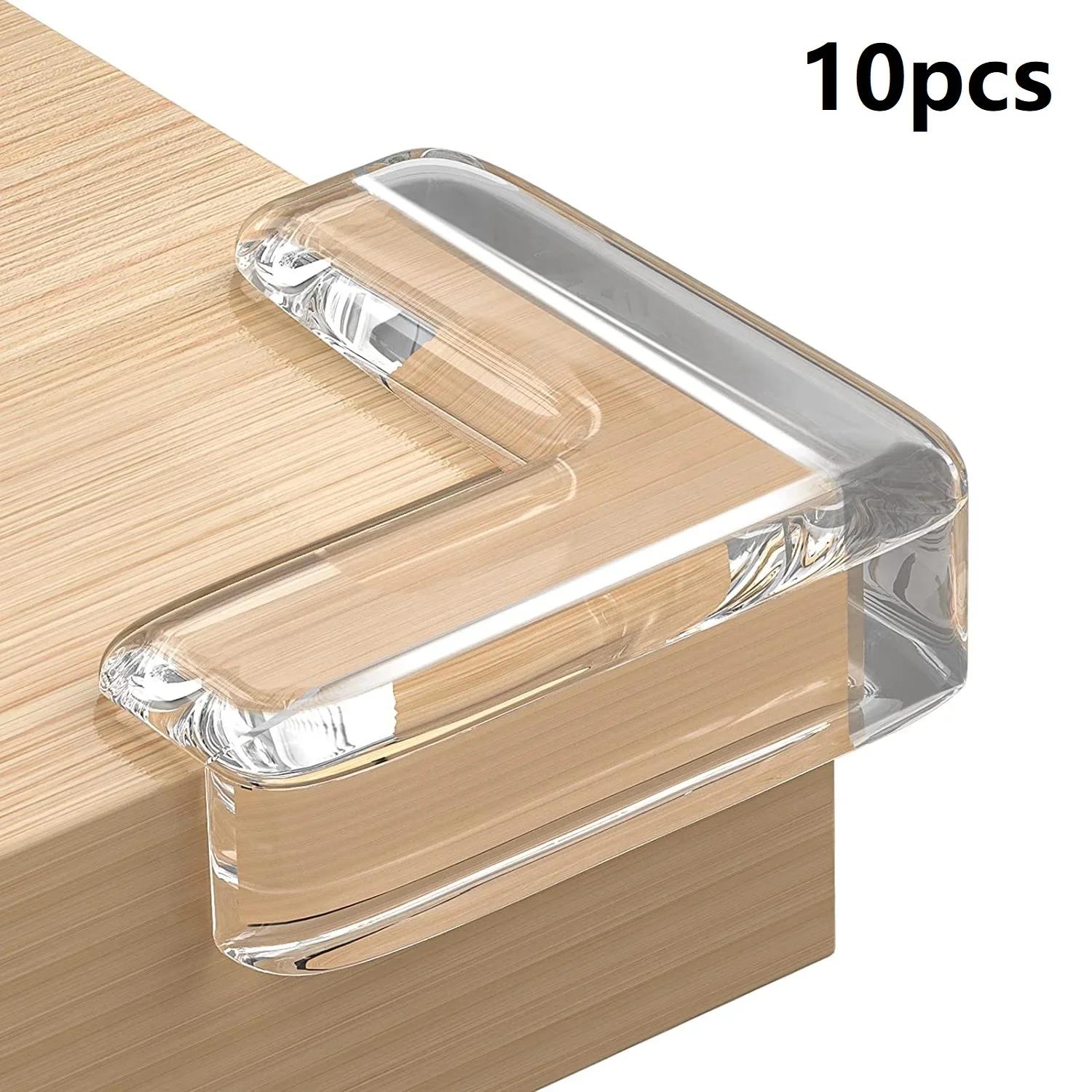 4 pièces/10 pièces enfants bébé sécurité Silicone protecteur Table coin bord Protection couverture e