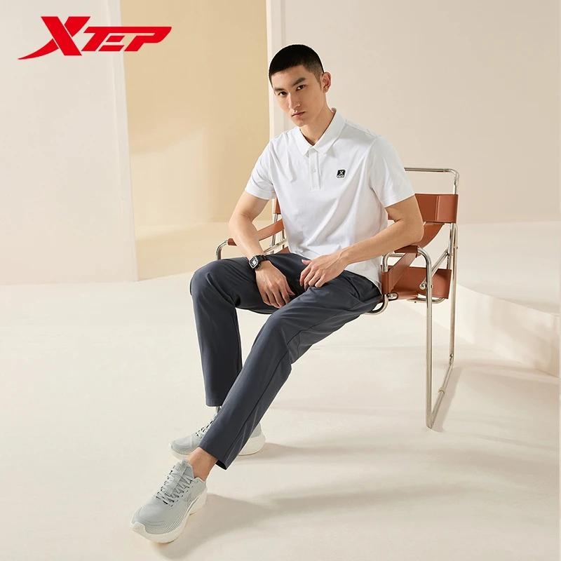 Xtep tissé pantalons de survêtement pour hommes été respirant hommes pantalons de survêtement trajet