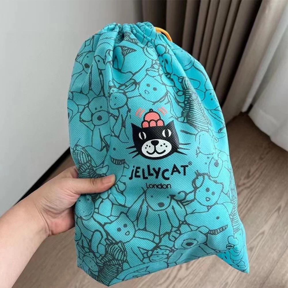 JC – sac cadeau de poupée mignon, sac de rangement multifonctionnel Non tissé, sac à poussière bleu