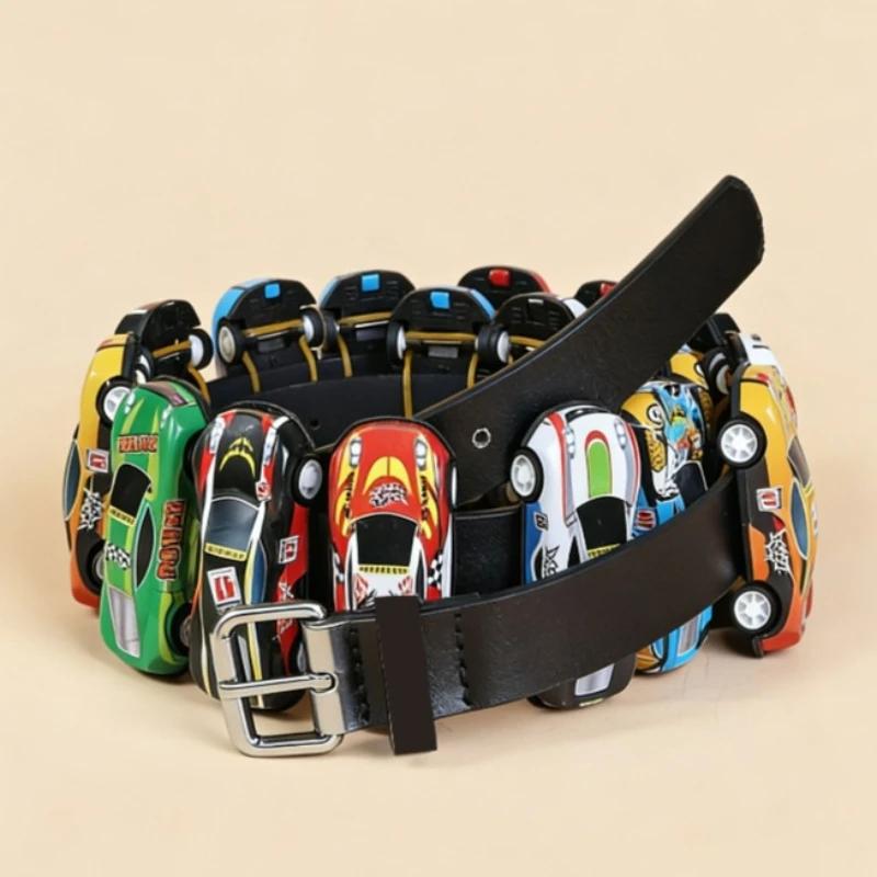 Nouvelle personnalité colorée voiture taille ceinture chaîne Punk jeunesse Style ceinture avec multi