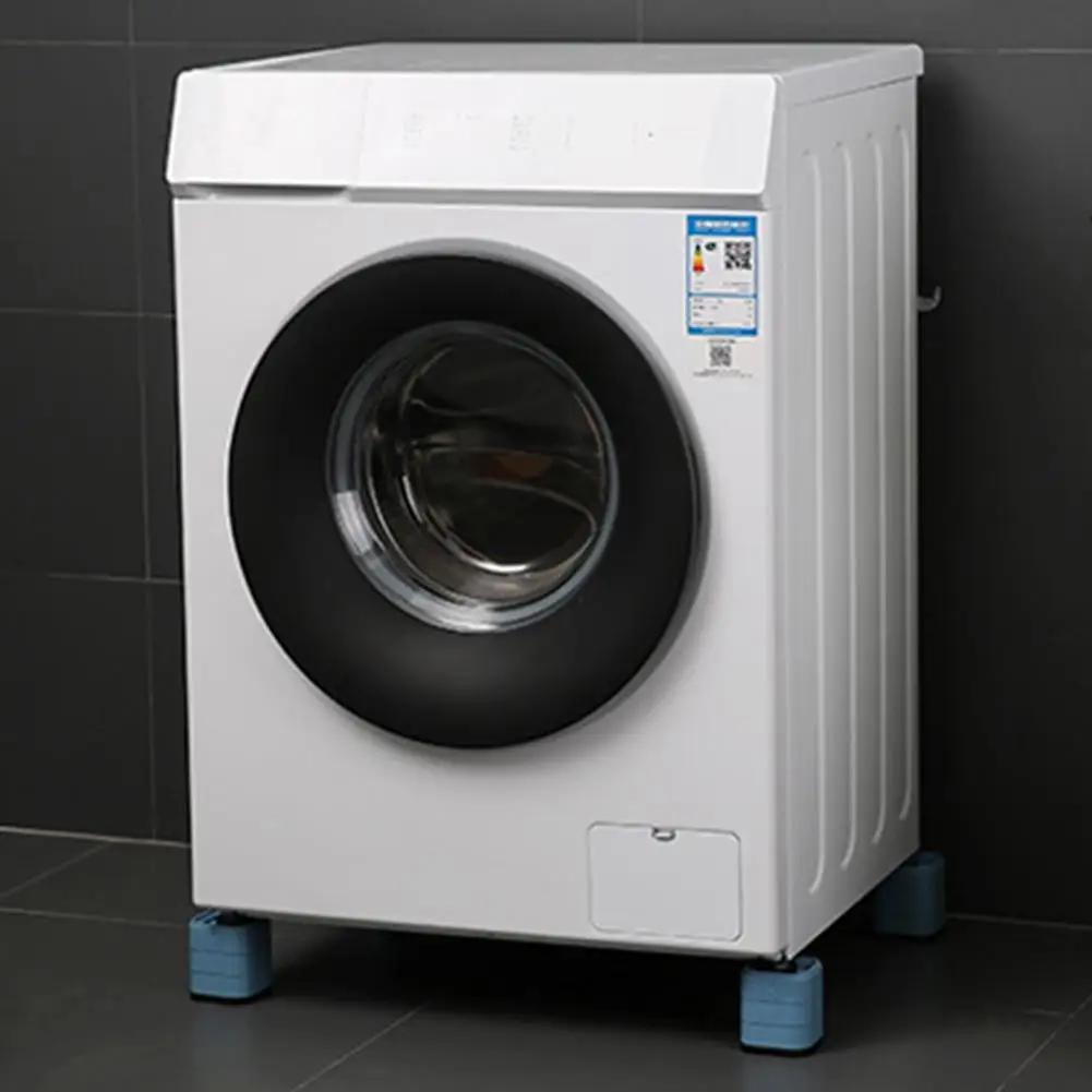 Paquet de 4 rehausseurs de meubles, coussinets antidérapants pour Machine à laver rehausseurs de lit