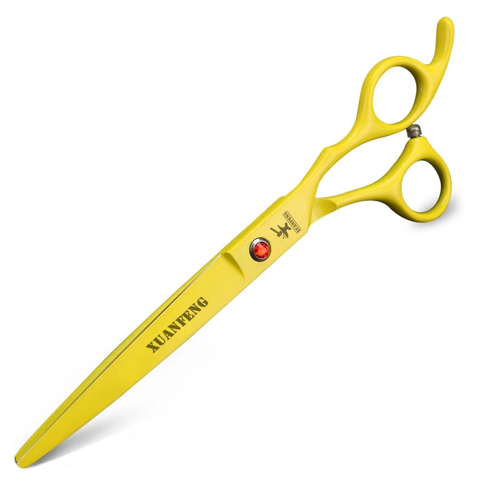 Ciseaux de coupe de coiffeur en acier 6cr13, ciseaux à effiler, ciseaux à cheveux pour animaux de co