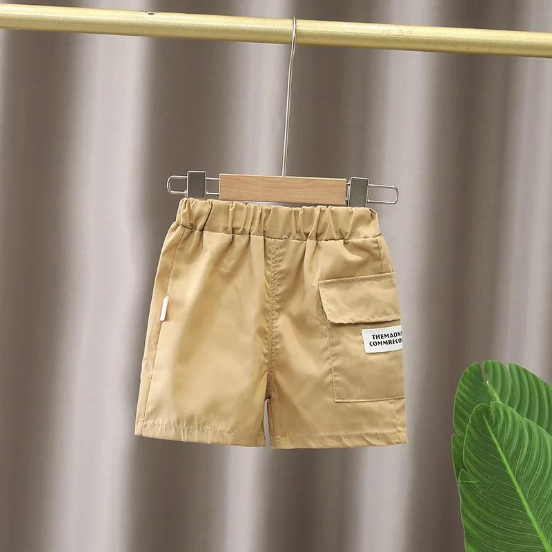 Ensemble de vêtements d'été pour bébé garçon, t-shirt et short pour enfants, tenue de dessin animé m