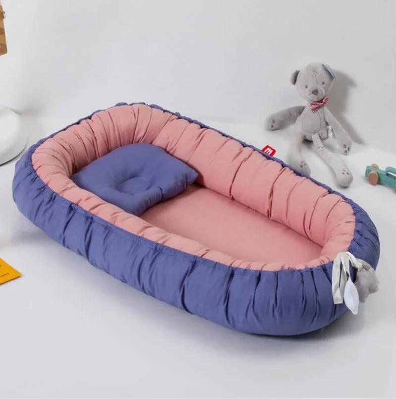 Lit de couchage pare-chocs pour bébé, berceau Portable pour bébé, berceau pour nouveau-né, couffin d