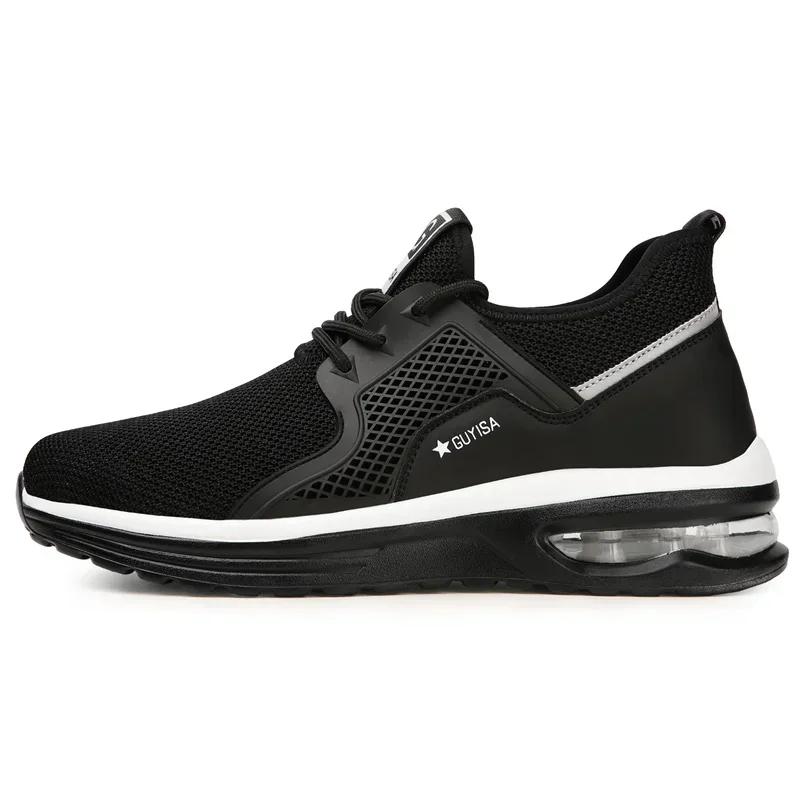 Plus Sise 35-50 chaussures de travail de sécurité pour hommes baskets à coussin d'air indestructible