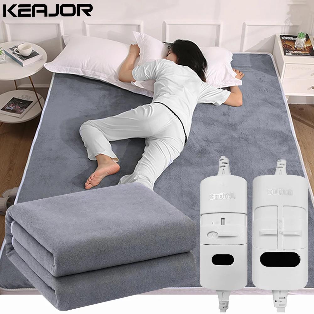 Couverture chauffante électrique pour chambre, couverture chauffante automatique, chauffe-corps, mat