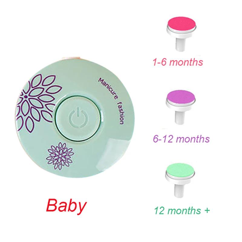 Coupe-ongles électrique pour bébé, articles pour bébé, polisseuse à ongles pour enfant, Kit d'outils