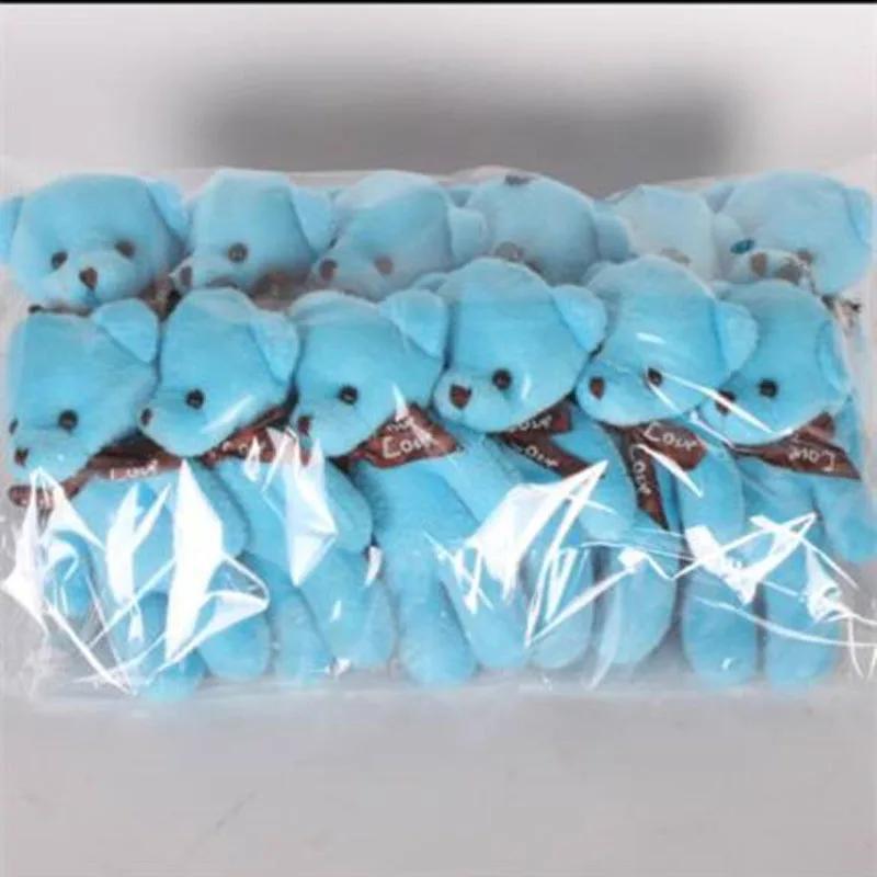 12 pièces/lot ours en peluche doux jouets en peluche Mini ours en peluche poupées jouet petit cadeau
