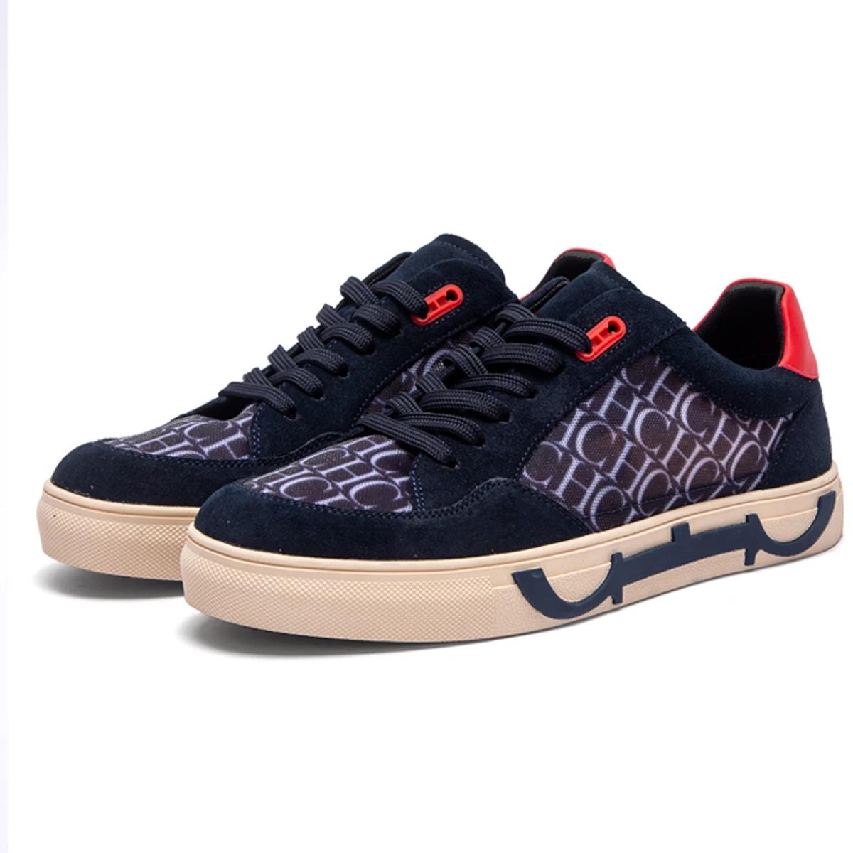 Chaussures de marche pour hommes Printemps/Été 2026 – Chaussures vulcanisées en maille à semelle pla