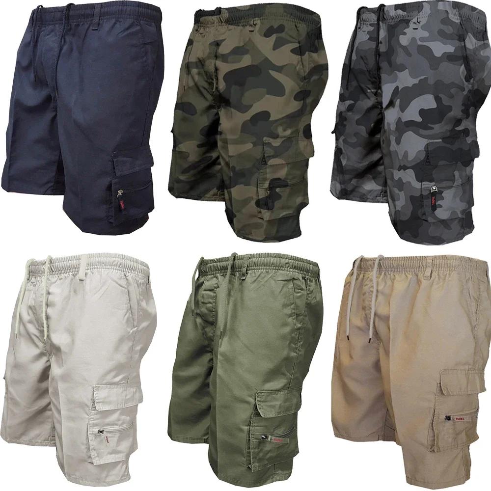 Short Cargo tactique pour hommes, Short militaire de poche à la mode, Camouflage d'été, Jogging, spo