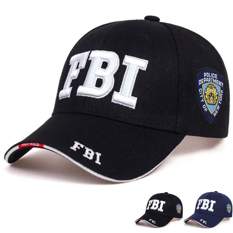 Kanye FBI mode lettres casquettes de Baseball pour hommes femmes femme mâle Sport visières casquette