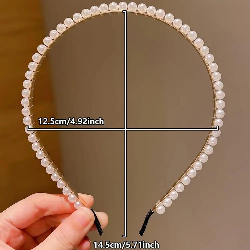 5 accessoires pour cheveux de princesse pour filles, bandeaux imitation perles pour enfants, épingle