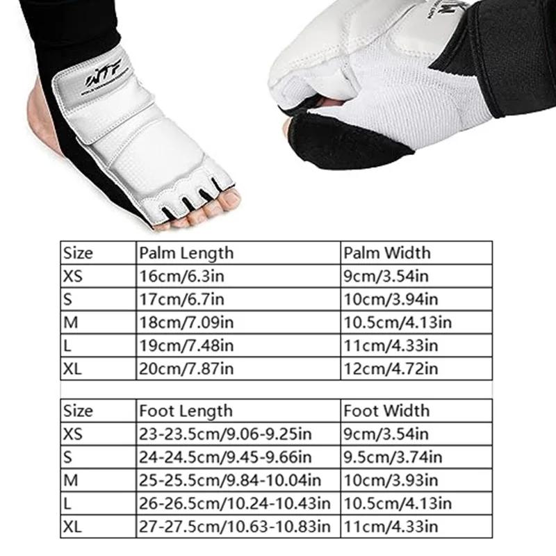 Gants de pied en cuir pour taekwondo, anneau de Rotterdam, protection de rinçage de karaté, équipeme