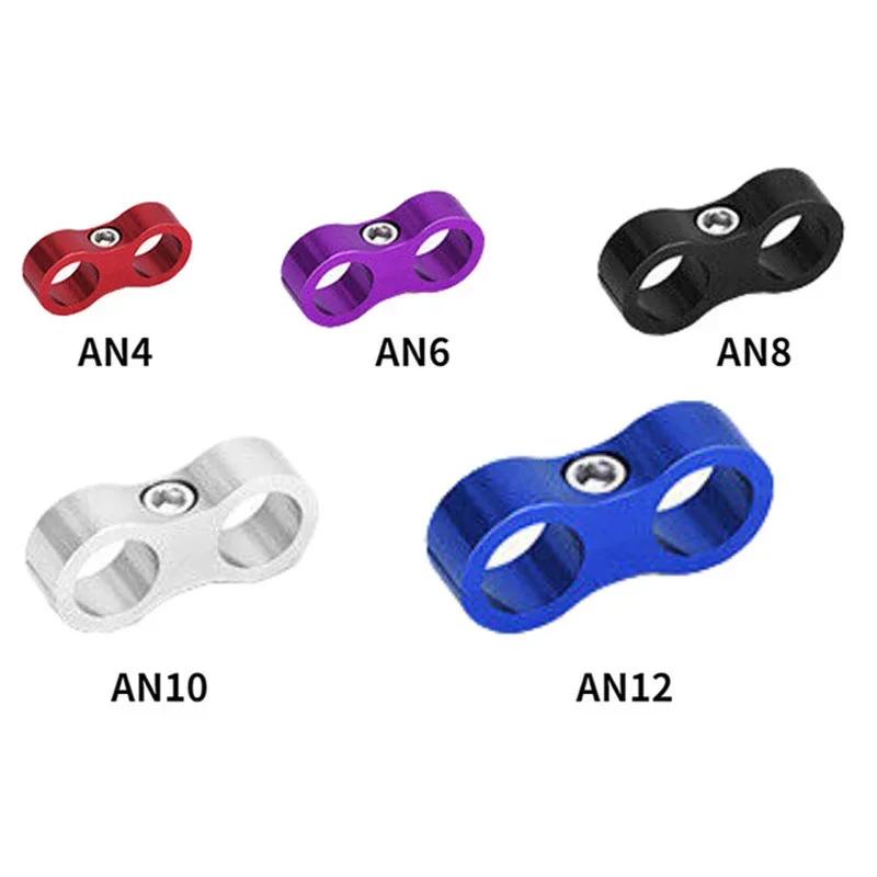 10 pièces universel en aluminium AN4 AN6 AN8 AN10 AN12 voiture billette huile carburant eau tuyau Tu