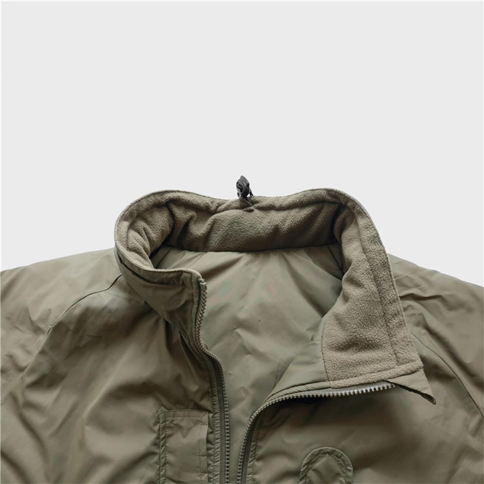 Veste thermique douce en coton de l'armée britannique, vêtements en coton, veste militaire surplus b