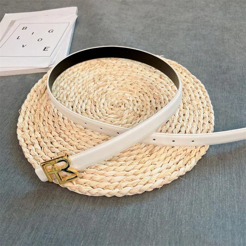 Nouvelle ceinture pour femmes ceinture à la mode femme boucle en métal ceinture pour femmes robe de
