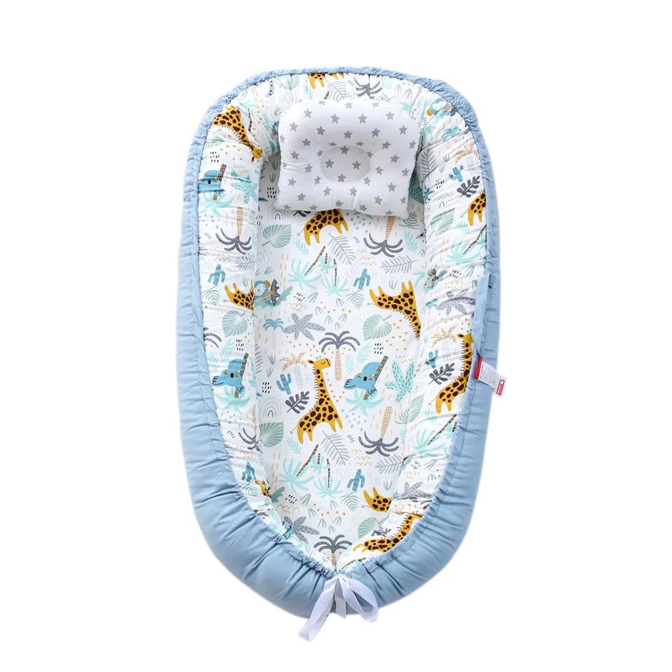 Nid de lit pour bébé, couffin pour nouveau-né, avec clôture, pare-chocs, berceau pour bébé, pour un