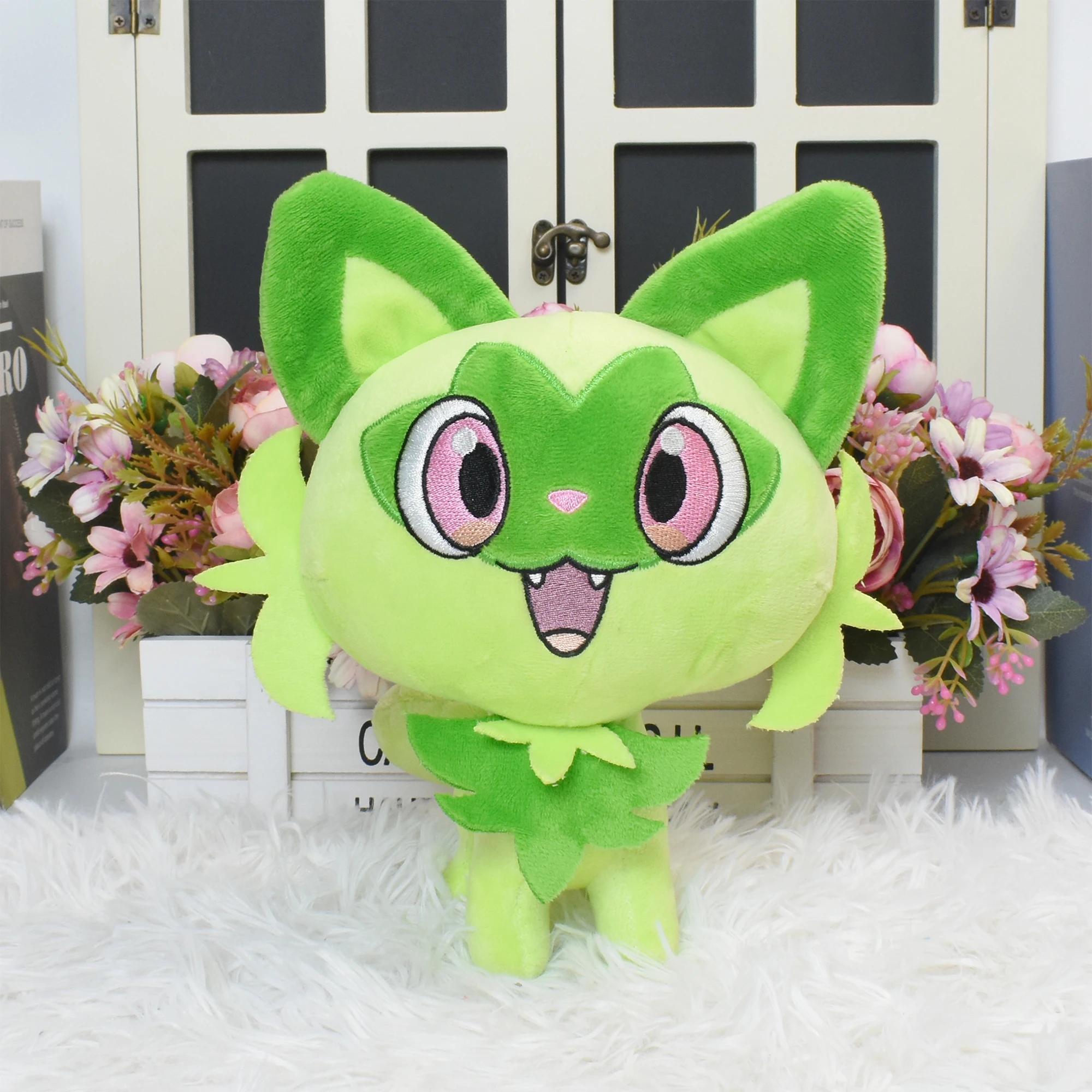 Floragato Sprigatito Meowscarada peluche jouet Anime Figure modèle cadeau pour enfants enfants cadea