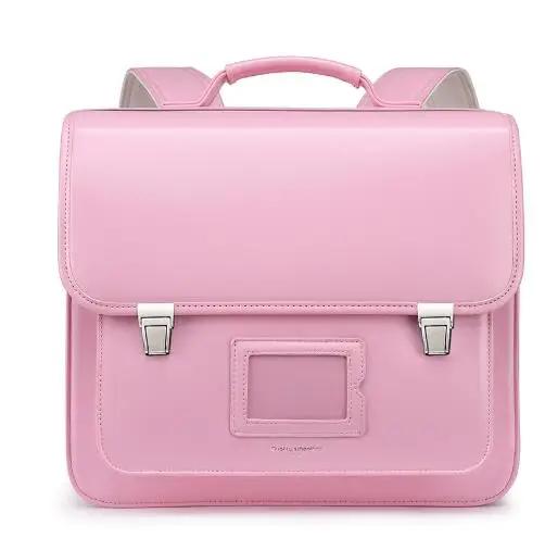 Sac à Dos d'École Primaire Japonais en PU Orth4WD SR pour Enfant, Cartable pour Fille et Garçon de l
