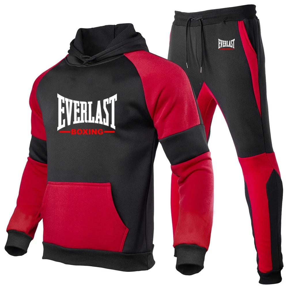 Everlast 2025 printemps automne hommes nouvelle haute qualité sweats à capuche couverture en coton +
