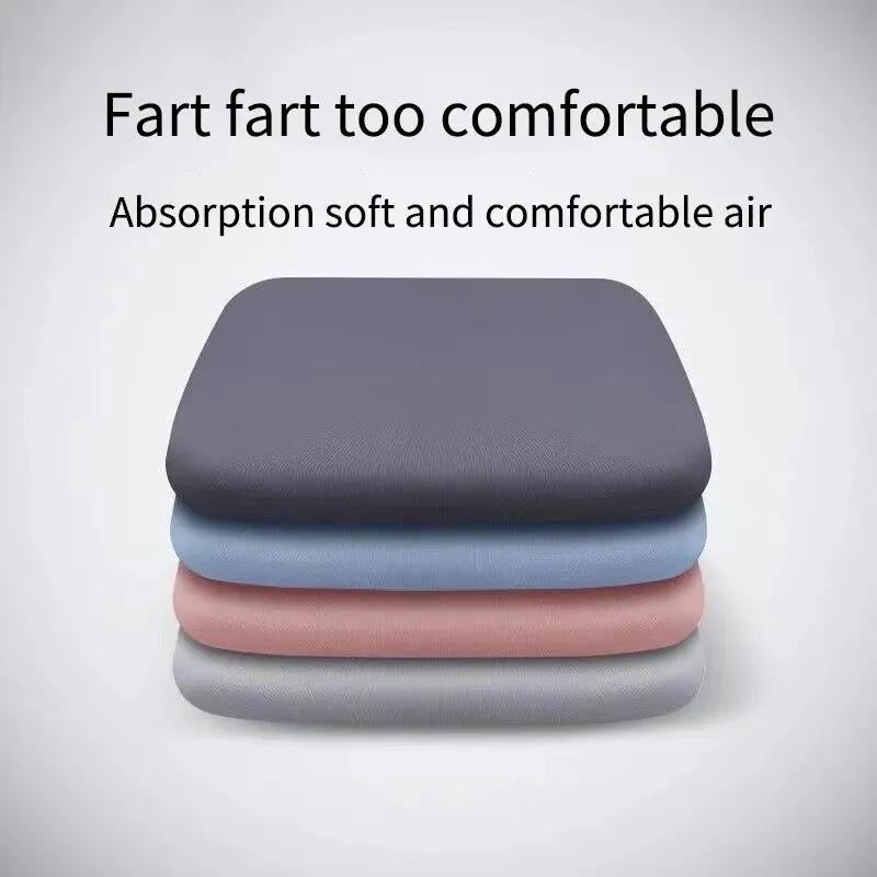 Coussin de siège ergonomique en coton à mémoire de forme pour étudiant, coussin pour hémorroïdes, ou