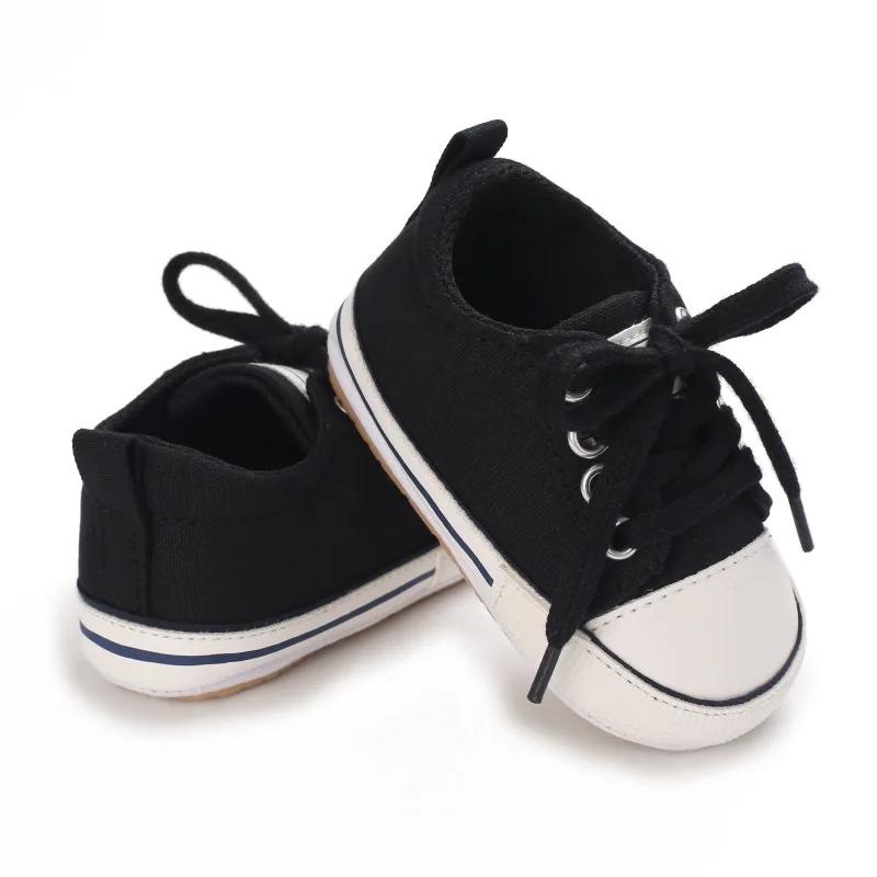 MRovior-Baskets en Toile pour Bébé Garçon et Fille de 0 à 18 Mois, Chaussures Confortables, Souples,