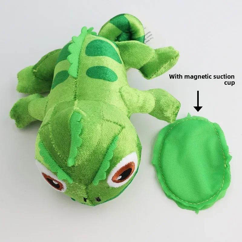 2026 Pascal Raiponce Caméléon Couché Épaule Peluche Jouet Peluche Poupée Jouets Kawaii Pascal Décor
