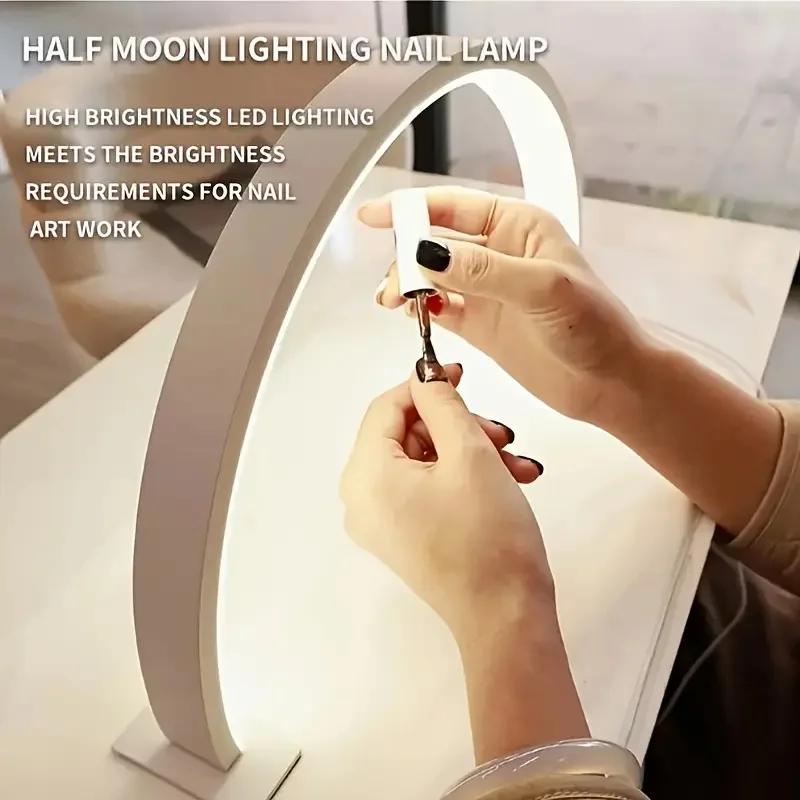 Lampe de travail pour ongles New Moon, lampe de bureau pour le travail de beauté, alimentation USB t