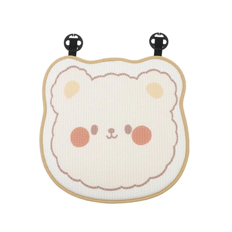 Housses de siège de voiture confortables et mignonnes, en soie glacée, coussin de protection de sièg