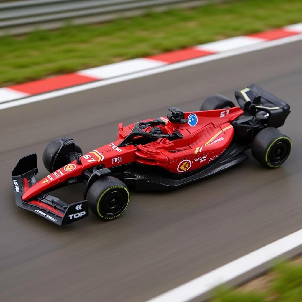 (ACagé) Jouet de voiture de course modèle en alliage 1.43, voiture de course à traction en alliage d