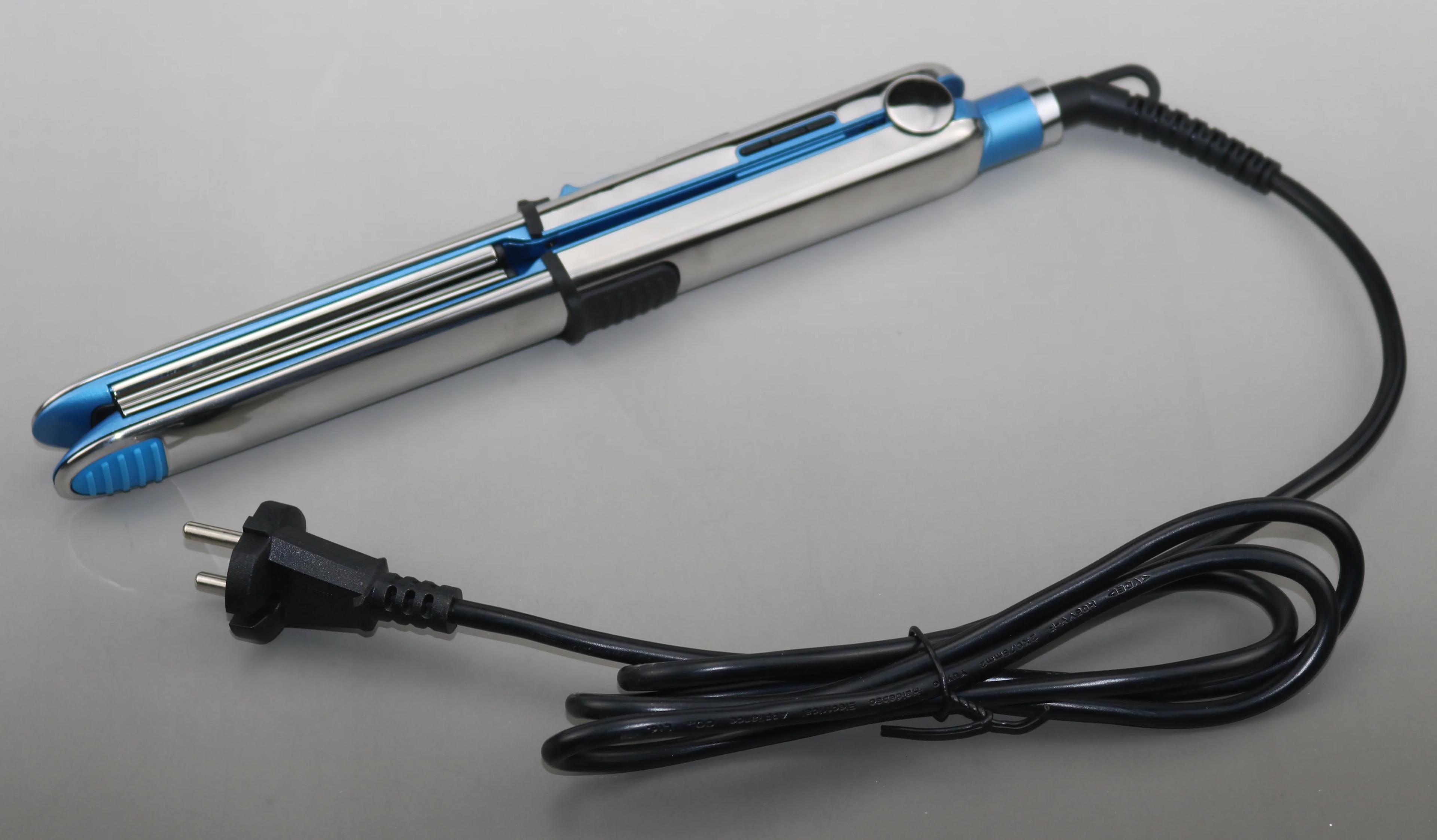750 ℉ Fer à lisser professionnel en acier inoxydable, fer plat pour tous les Types de cheveux et f