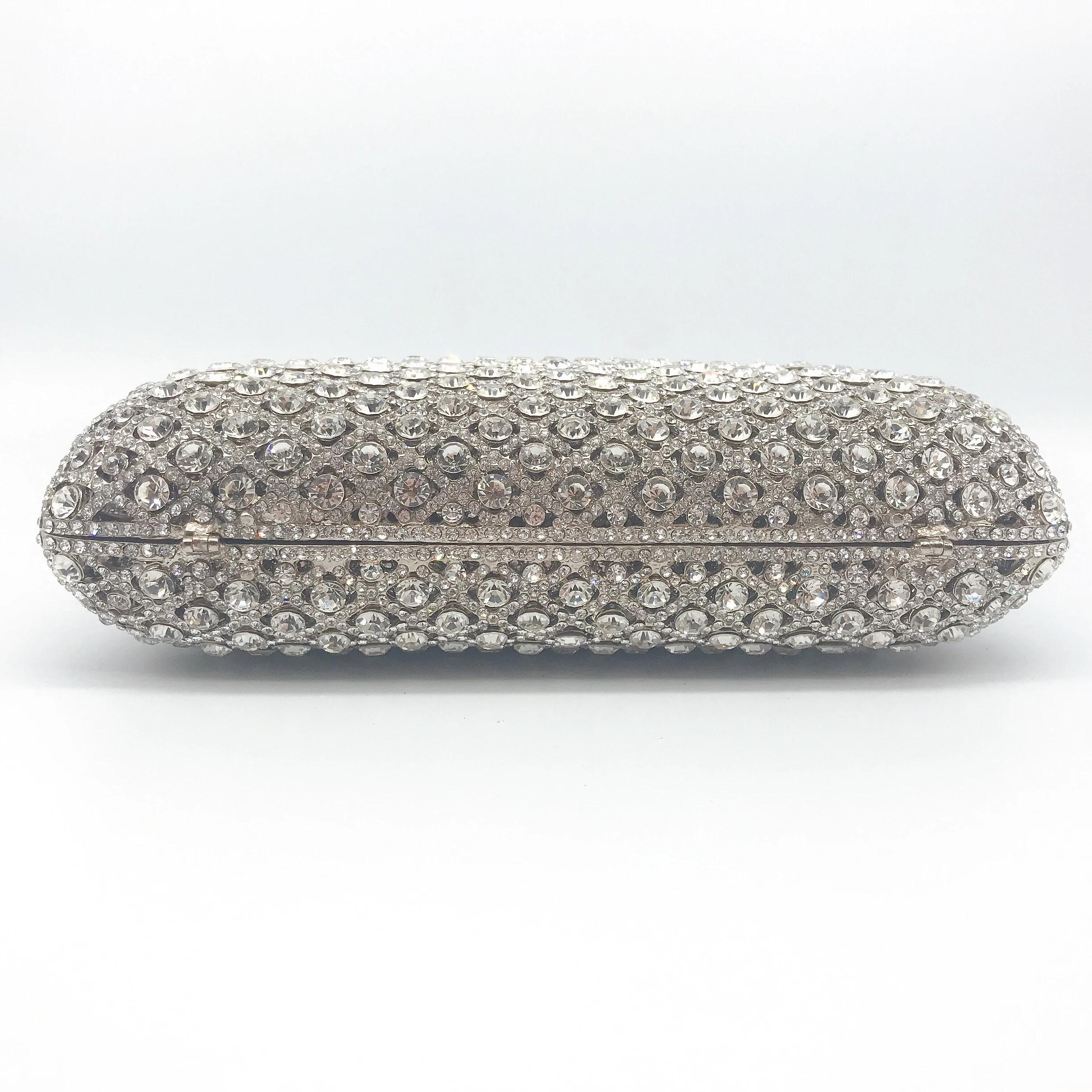 Approvisionnement d'usine Hot Crystal Diamond Purse Ladies