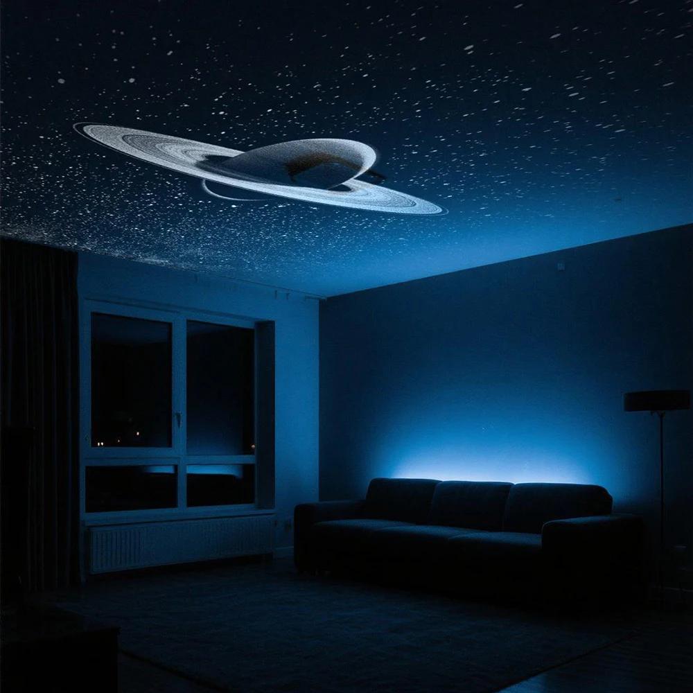 Projecteur d'ambiance de voiture USB, lumière d'ambiance intérieure de voiture, lumière d'étoile éto